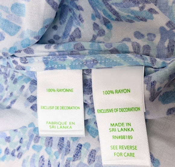 Joan Tunic Turquoise Oasis Shell Me You Love Me LIlly Pulitzer NWT - Picture 15 of 15